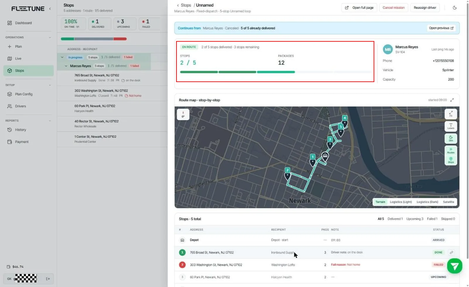 Share a Tracking Link with a Recipient — screenshot 1